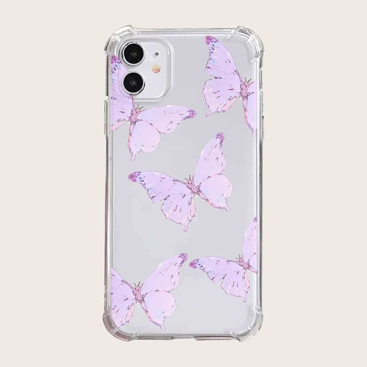 

Butterfly Pattern Phone Case, Multicolor