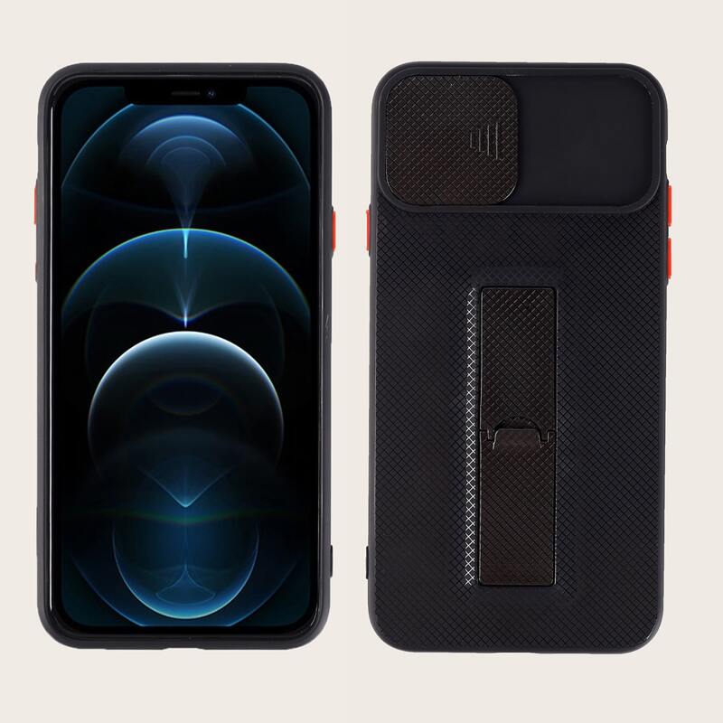

Simple Phone Case With Camera Cover, Black