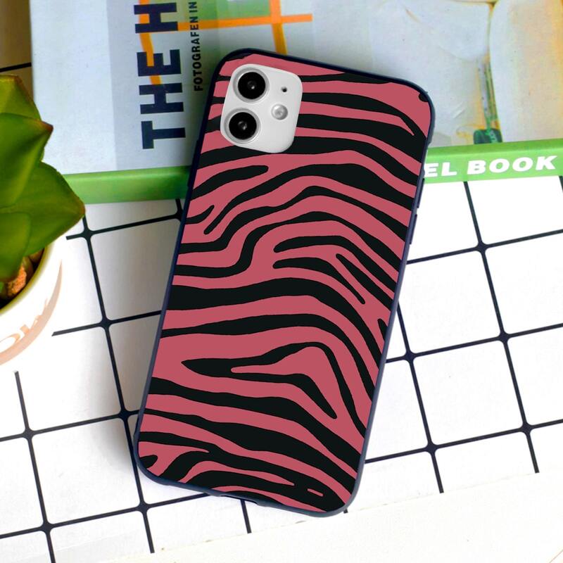

Zebra Striped Phone Case, Multicolor