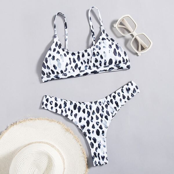 

Бикини с далматинским принтом, Многоцветный