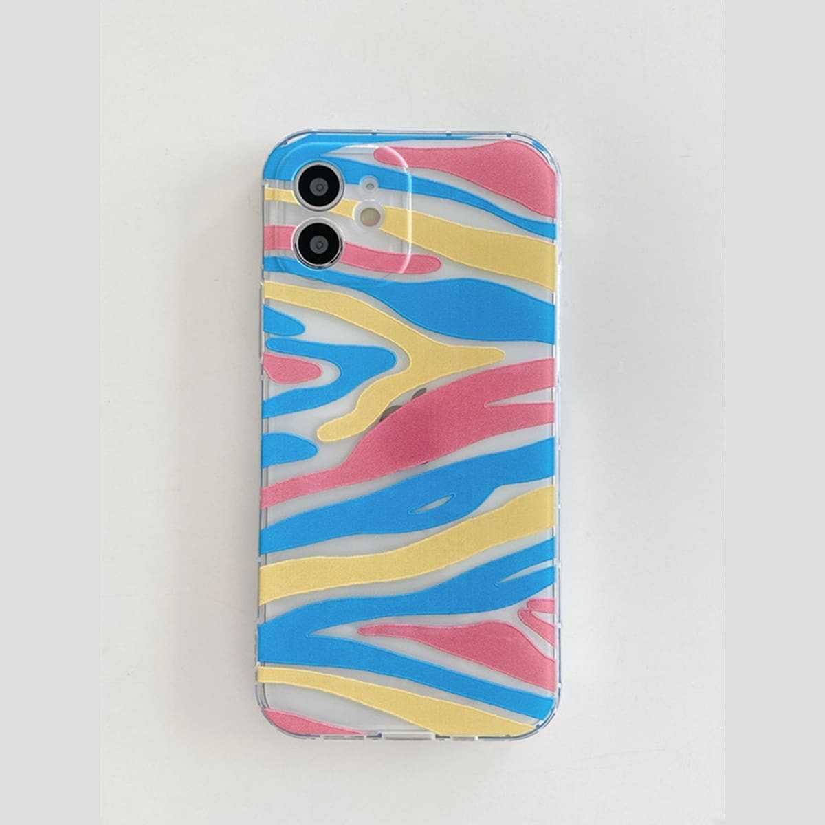 

Colorful Zebra Striped Phone Case, Multicolor