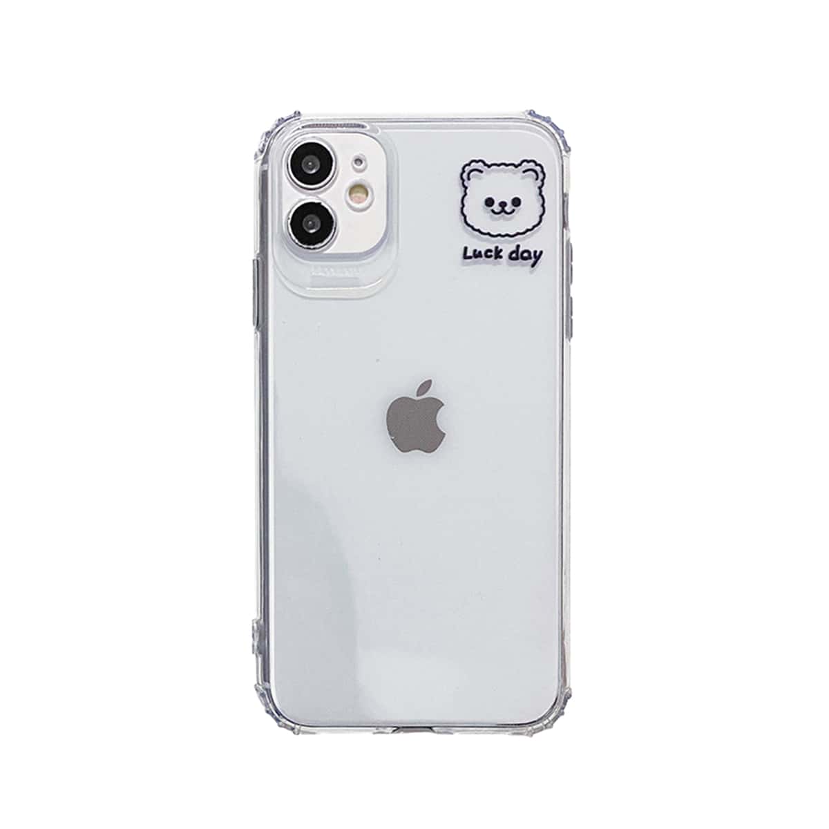 

Cartoon Bear Clear Phone Case