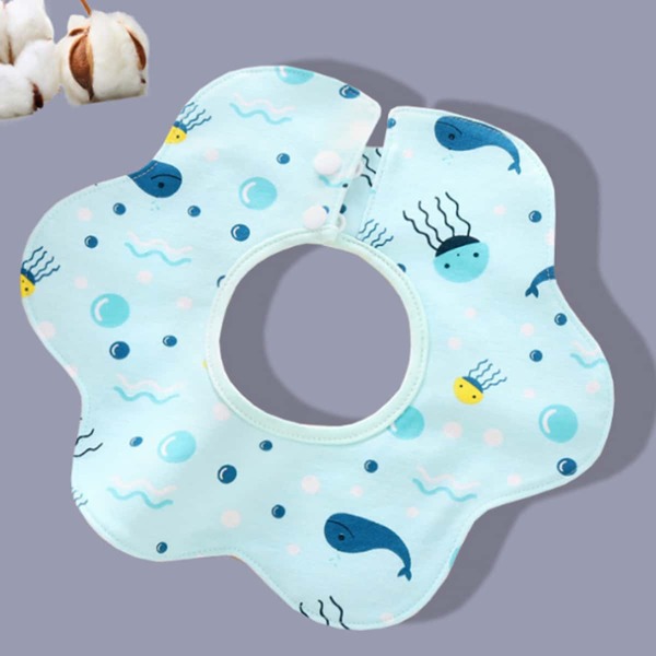 

Baby Cartoon Graphic Bib, Multicolor