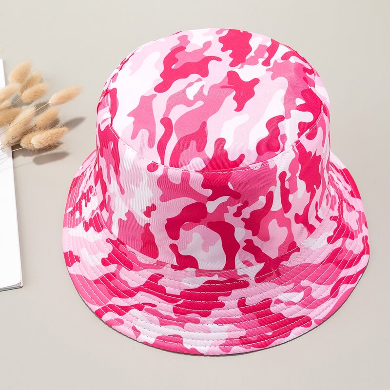 

Camo Bucket Hat, Multicolor