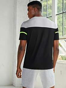 Manfinity Men Cut And Sew Tee