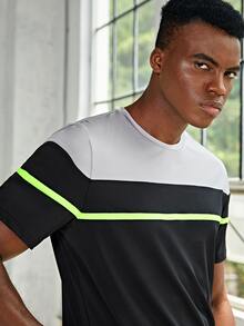 Manfinity Men Cut And Sew Tee