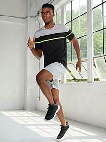 Manfinity Men Cut And Sew Tee