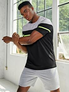 Manfinity Men Cut And Sew Tee