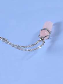 休閒男士項鍊 - 粉色 - 查看 4