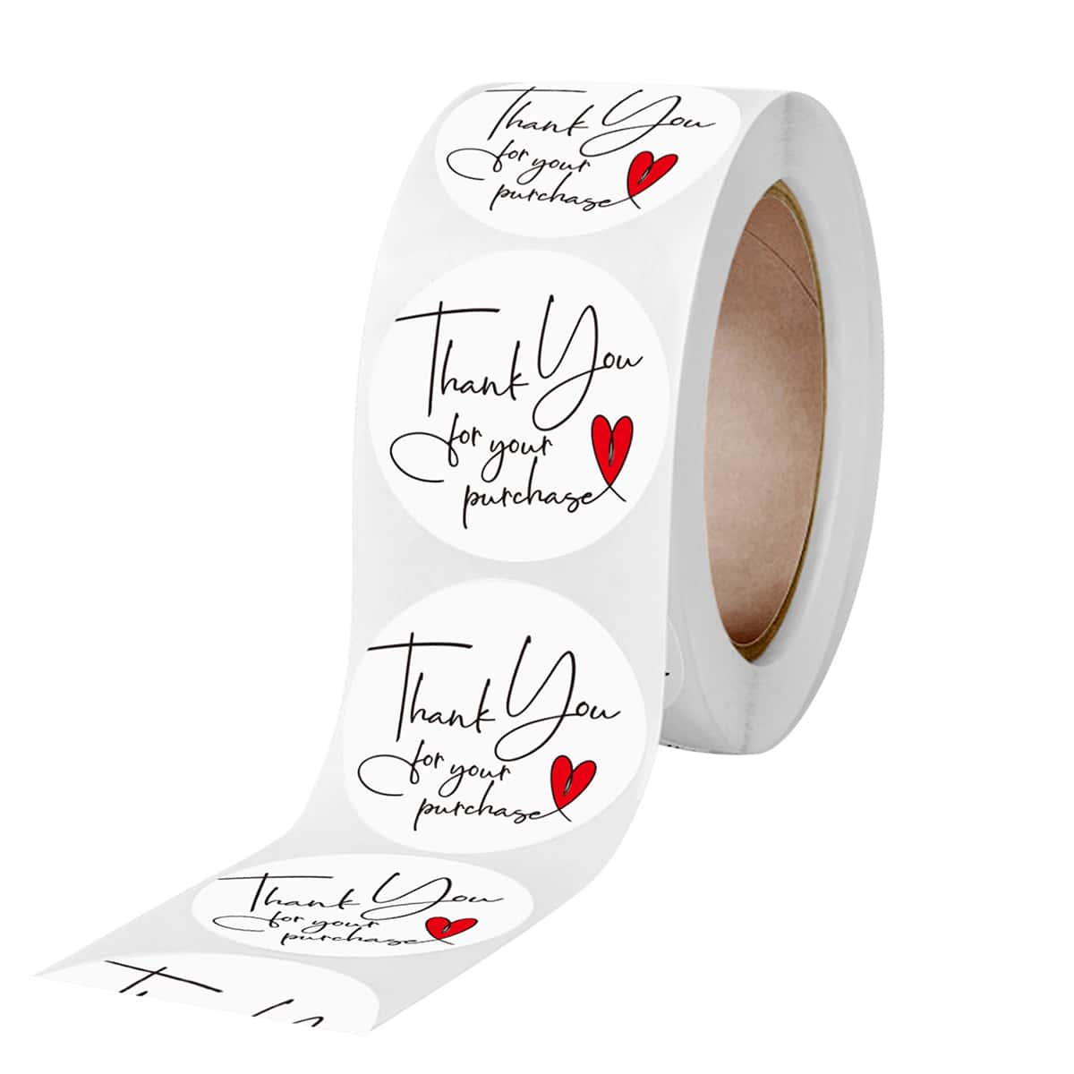 

500pcs Thank You Slogan Graphic Sticker, Multicolor