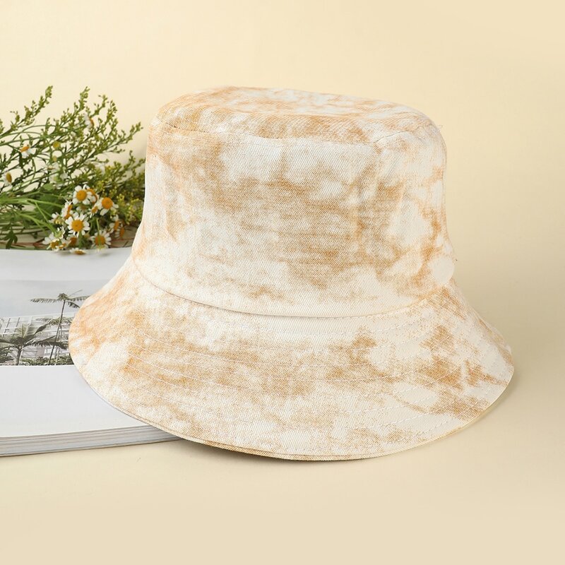 

Tie Dye Bucket Hat, Khaki