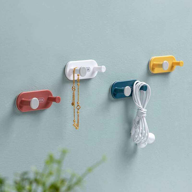 

4pcs Random Multifunctional Wall Hook, Multicolor