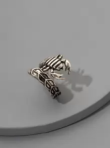 Anillos para hombres - Plata antigua - Ver 1