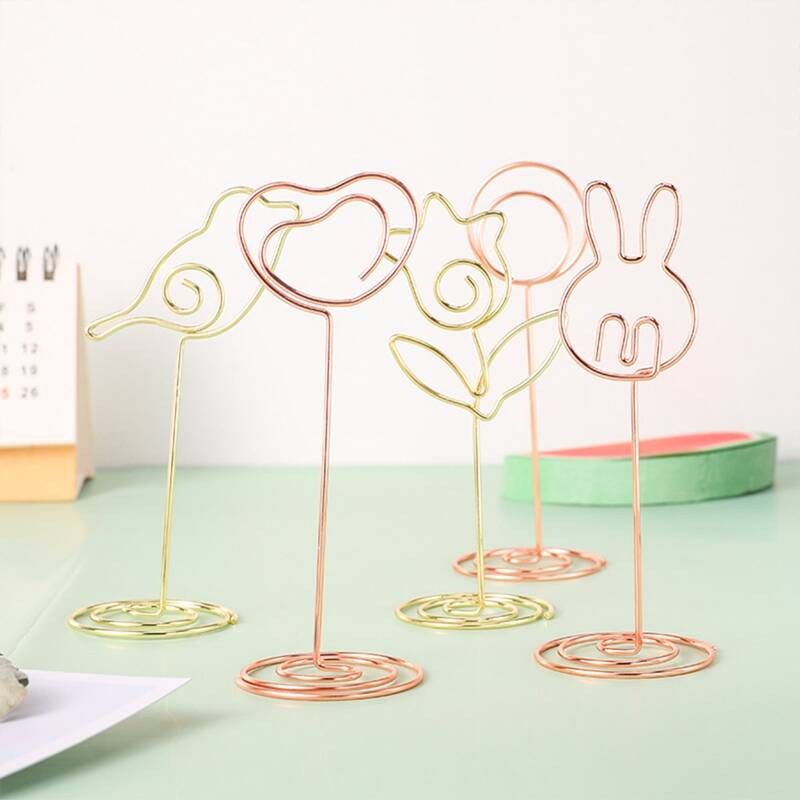 

1pc Random Desktop Card Clip, Multicolor