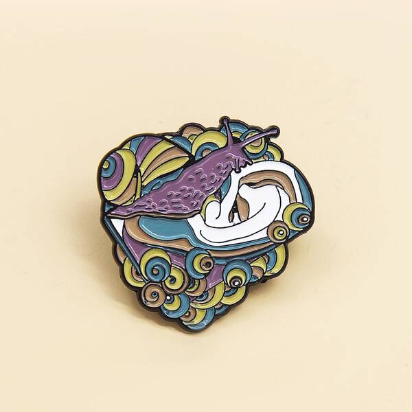 

Creative Cartoon Brooch, Multicolor