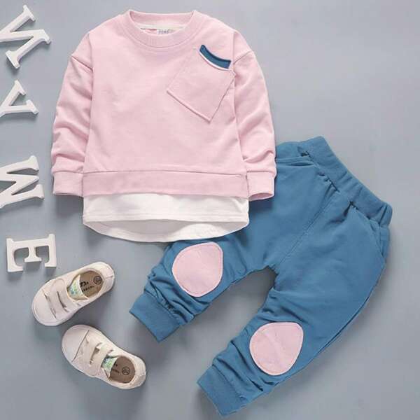 

Toddler Boys 2 In 1 Sweatshirt & Sweatpants, Multicolor