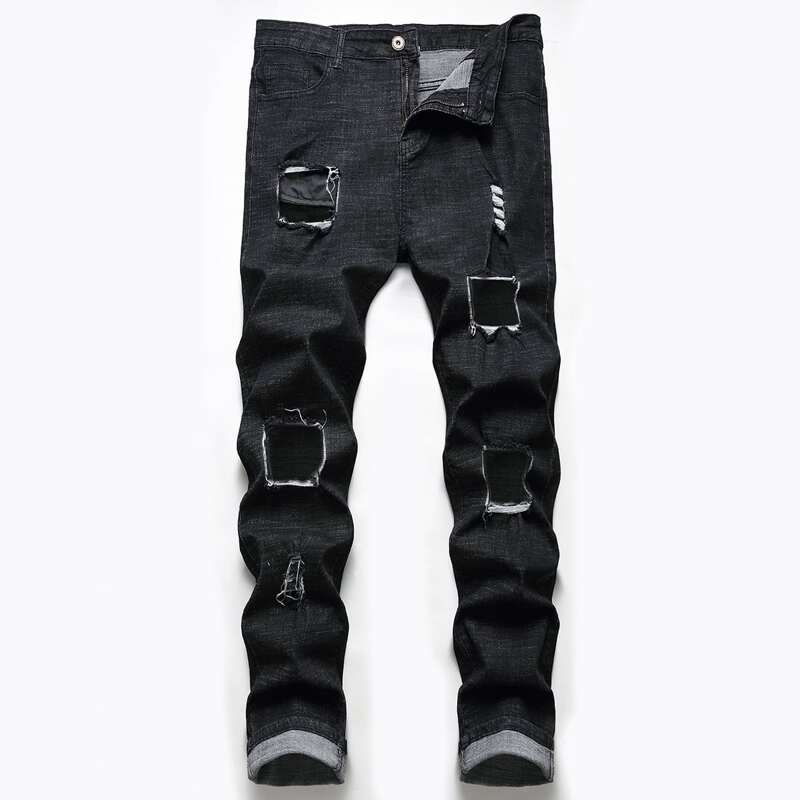 

Guys Ripped Jeans, Black