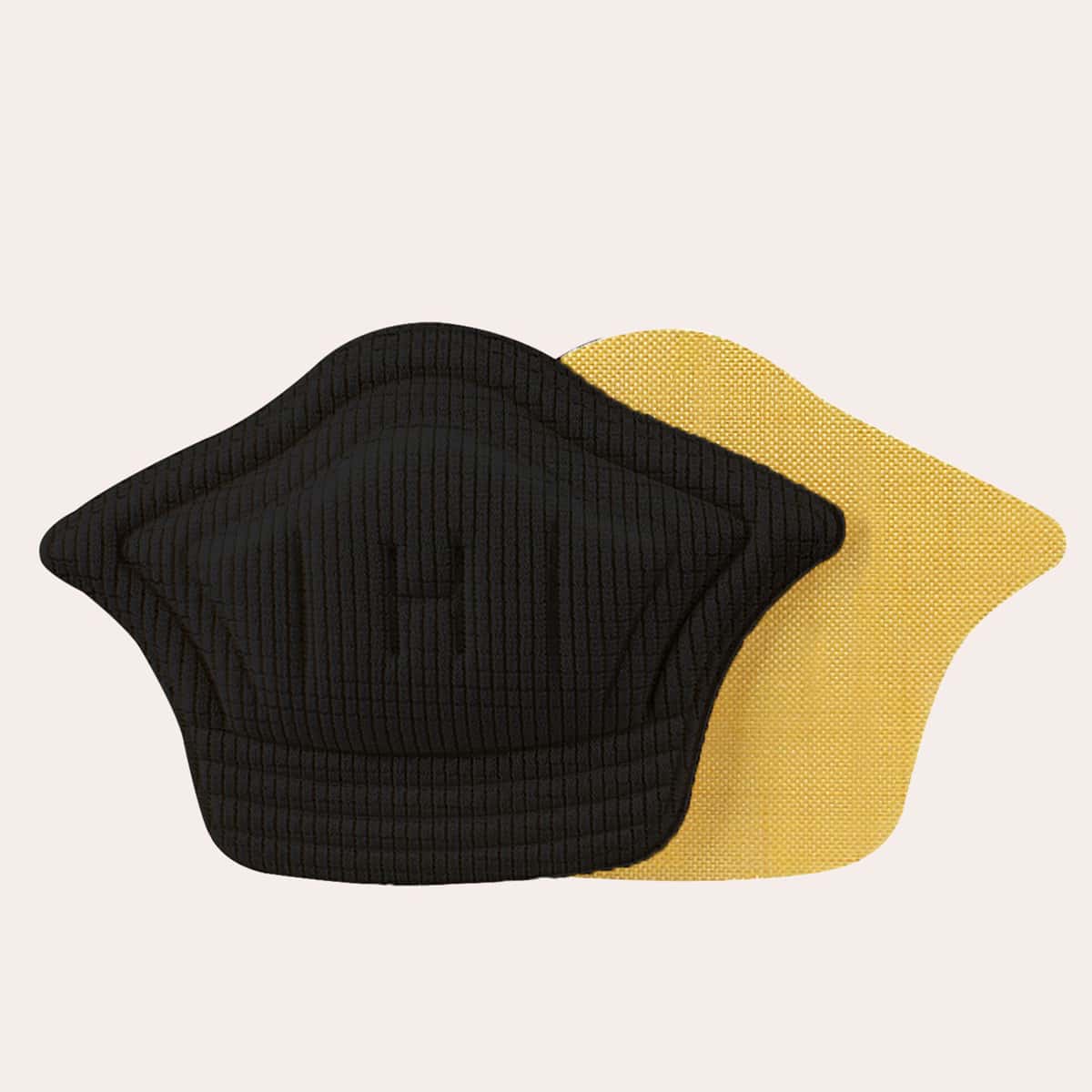 

1pair Heel Protectors, Black