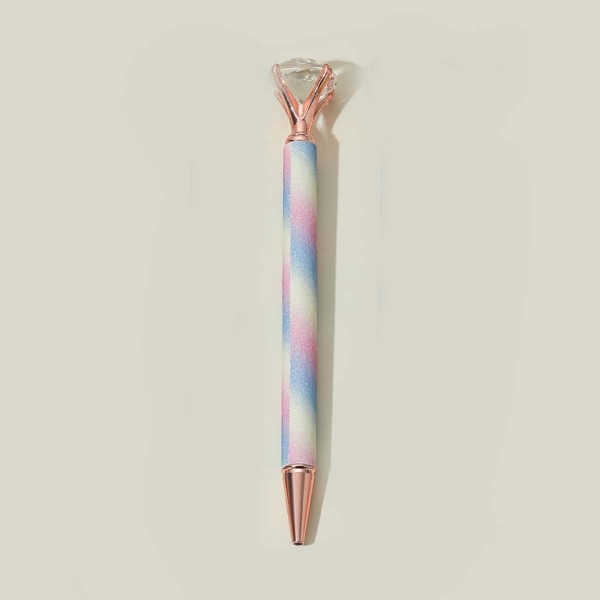 

Diamond Metal Ballpoint Pen, Black