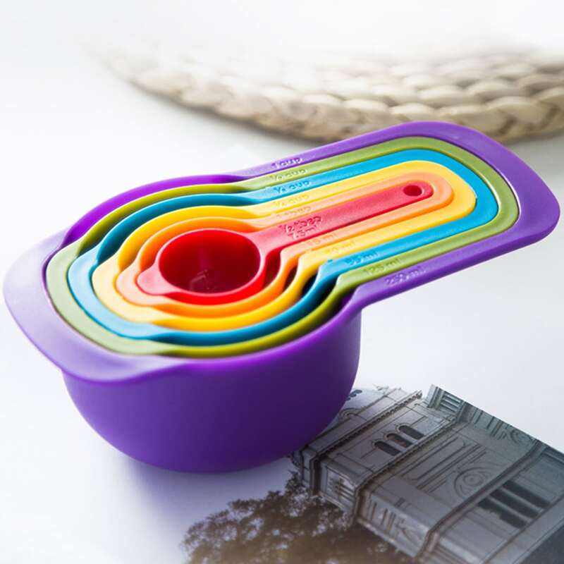 

6pcs Measuring Spoon Set, Multicolor