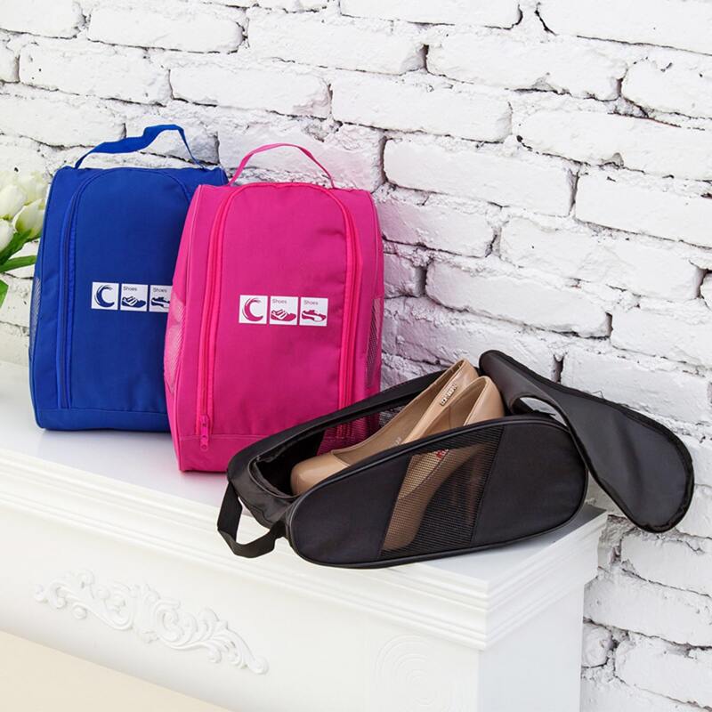 

1pc Random Travel Shoe Storage Bag, Multicolor