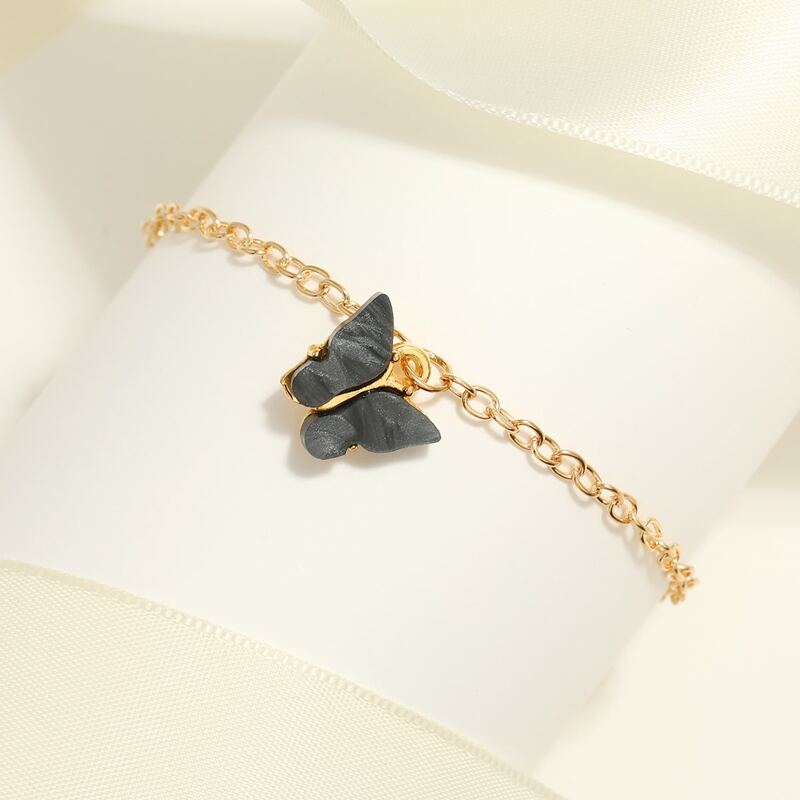 

Butterfly Chain Bracelet, Multicolor