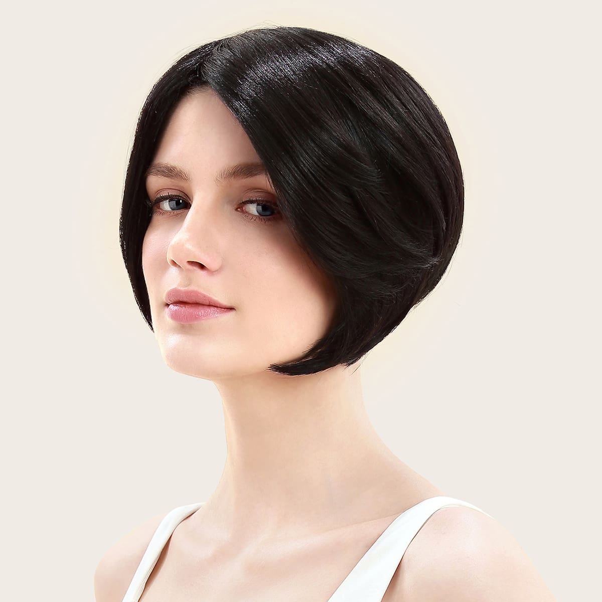

Natural Short Wig, Black