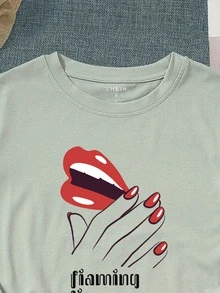 Camiseta - verde menta - Ver 3