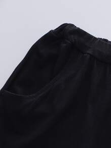 SHEIN Bộ thời trang bé trai Hình học Giải trí - Nhiều màu - Xem 4