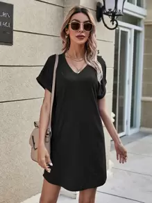 Đầm Giải trí - màu đen - Xem 1