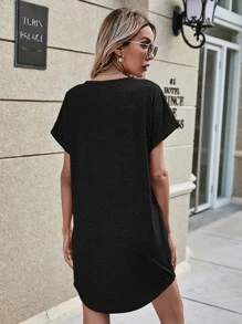 Đầm Giải trí - màu đen - Xem 2