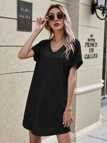 Đầm Giải trí - màu đen - Xem 5