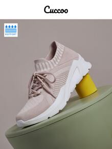 CUCCOO BASICS 老爹鞋 - 藕粉色 - 查看 1