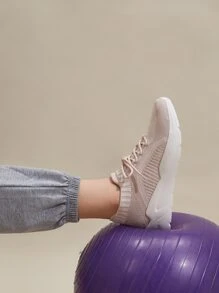 CUCCOO BASICS 老爹鞋 - 藕粉色 - 查看 3