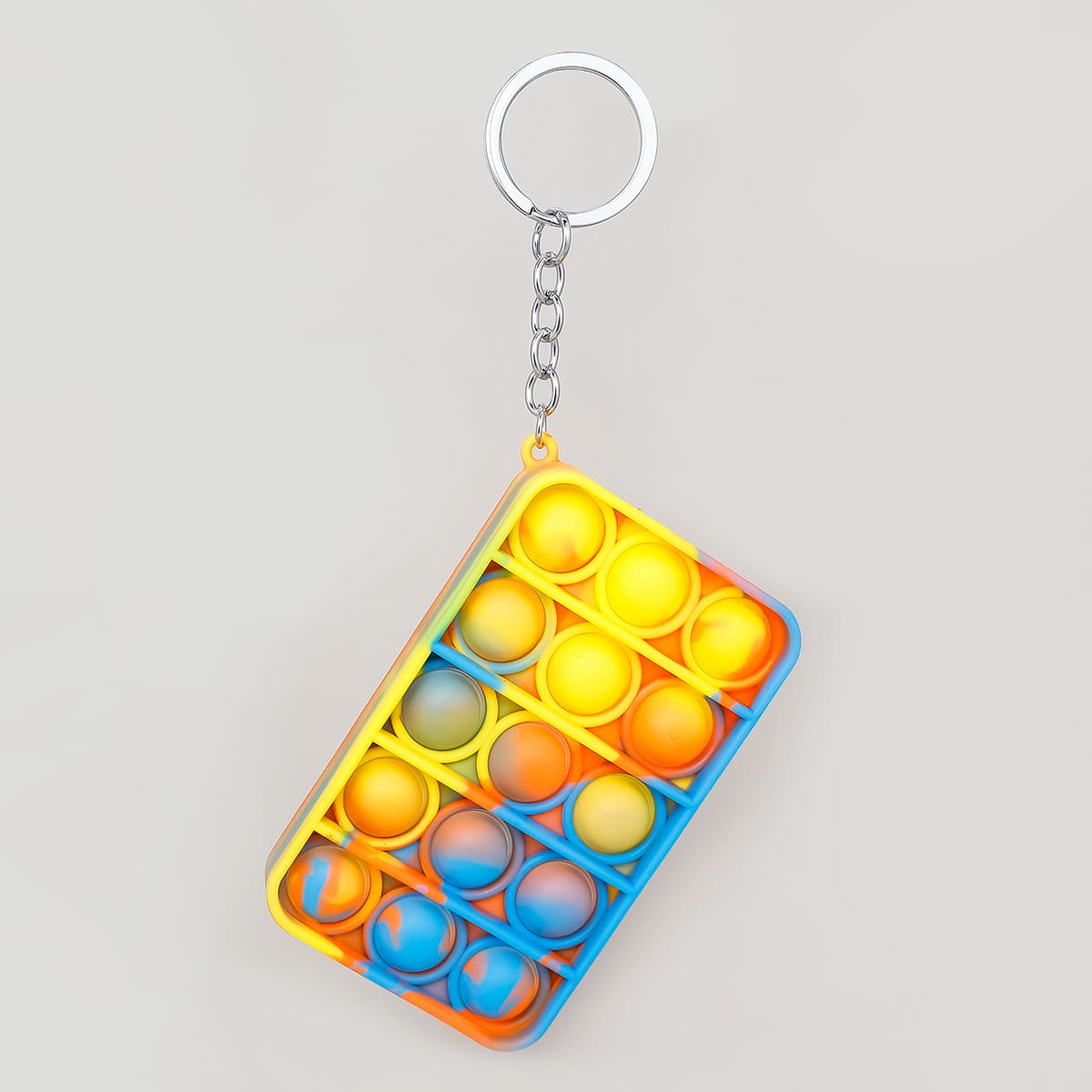 

Rectangle Stress Relief Keychain, Multicolor
