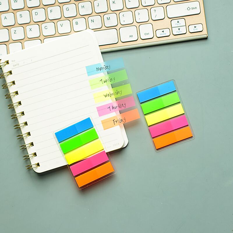 

1pc Index Sticky Note, Multicolor