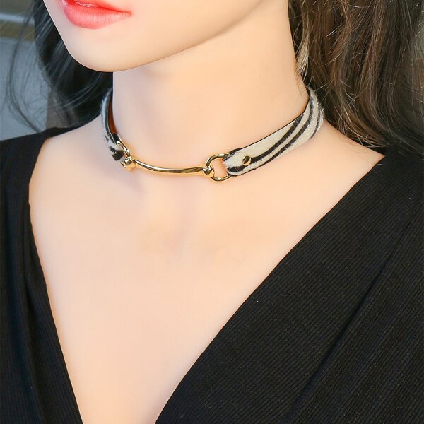 

1pc Simple Choker, Multicolor