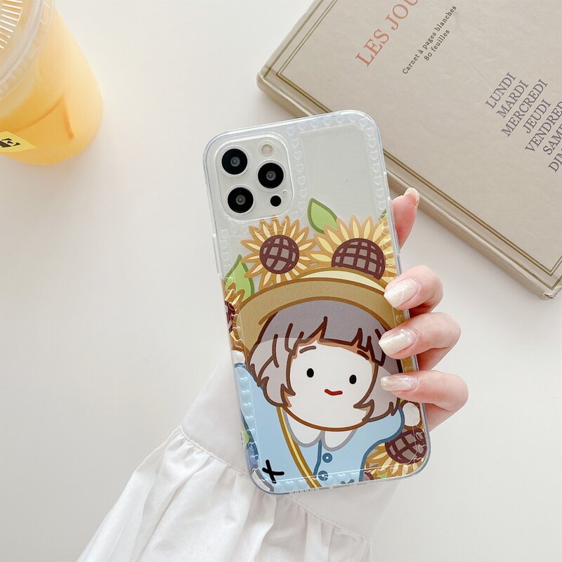 

Cartoon Pattern Phone Case, Multicolor