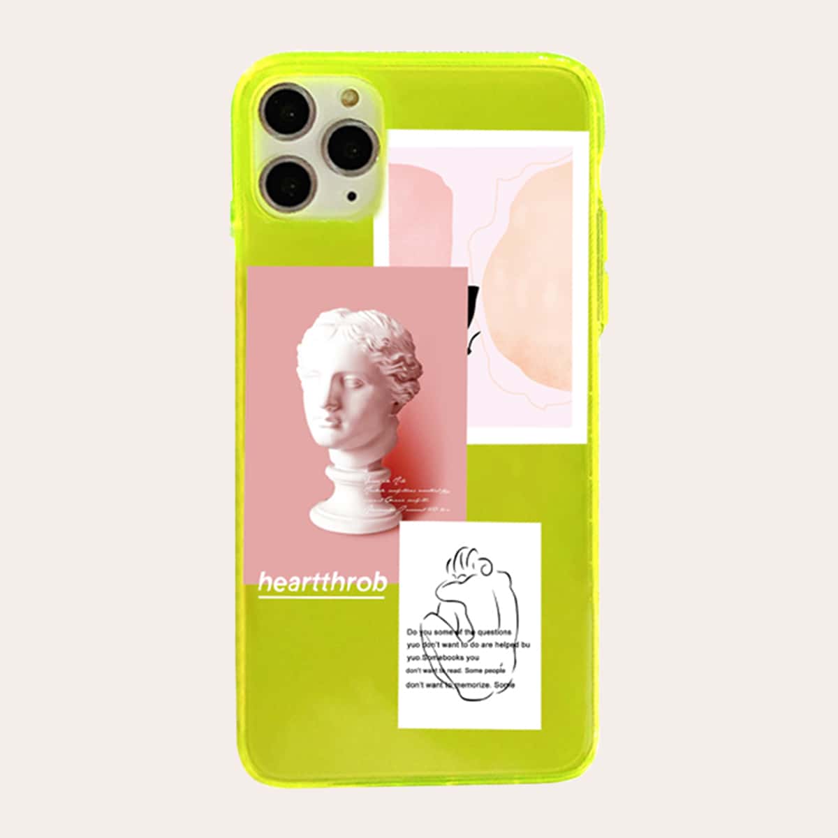 

Figure Pattern Phone Case, Multicolor