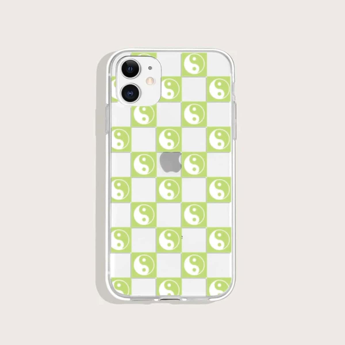 

Yin & Yang Print Phone Case, Multicolor