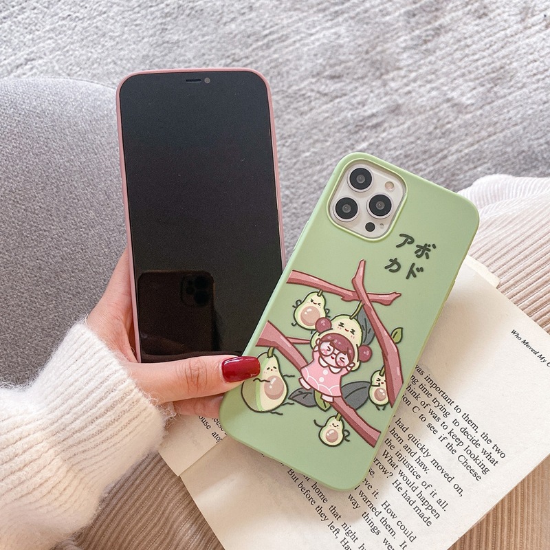 

Cartoon Pattern Phone Case, Multicolor