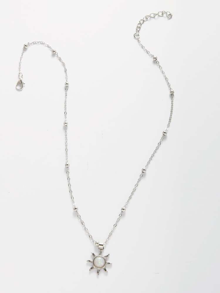 Sun Charm Necklace