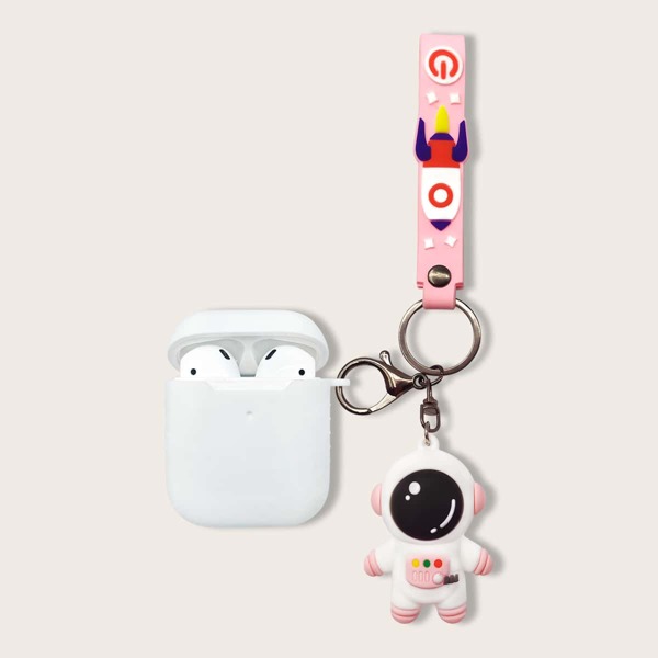 

Astronaut Pendant Case For Airpods, White