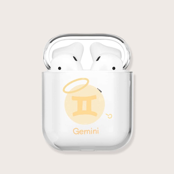 

Gemini Clear Case For Airpods, Yellow