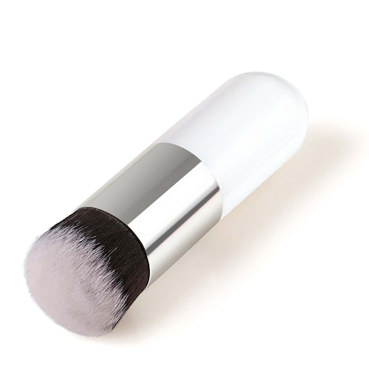 

1pc Makeup Brush & 1pc Eyelash Brush, White