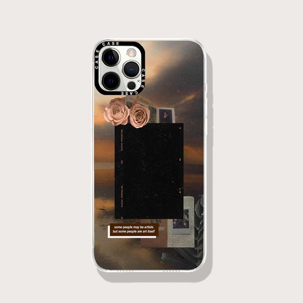 

Rose Pattern Phone Case, Multicolor