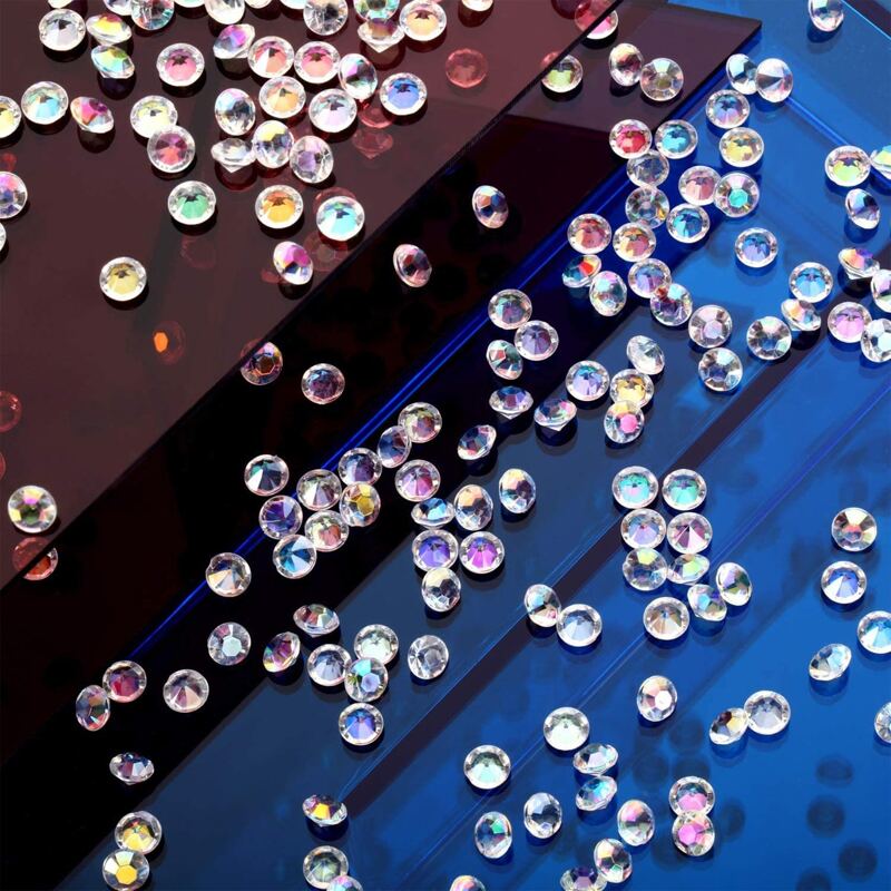 

500pcs Rhinestone Party Decoration, White