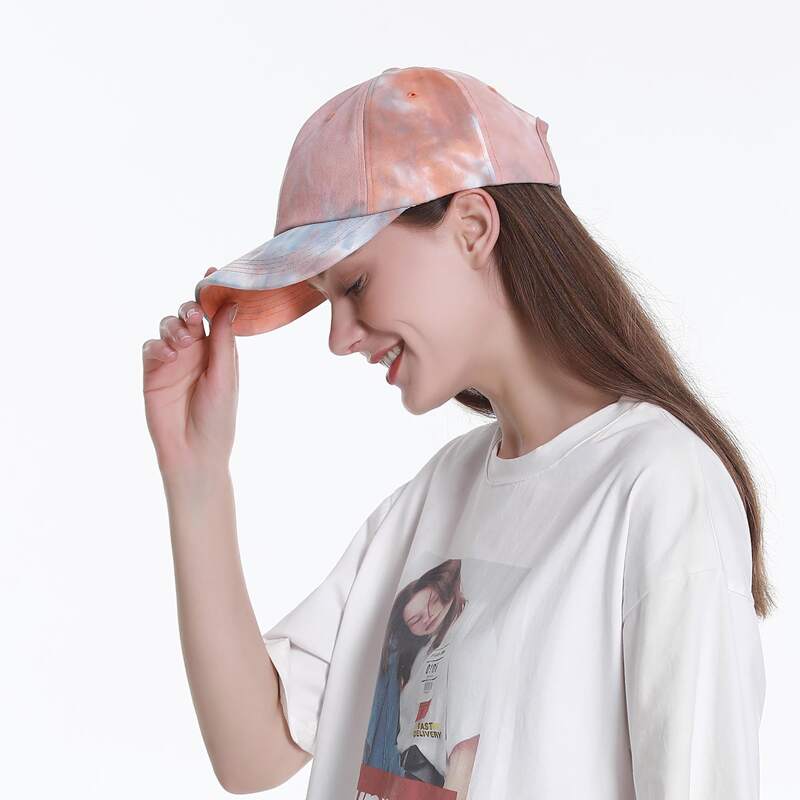 

Tie Dye Baseball Cap, Orange