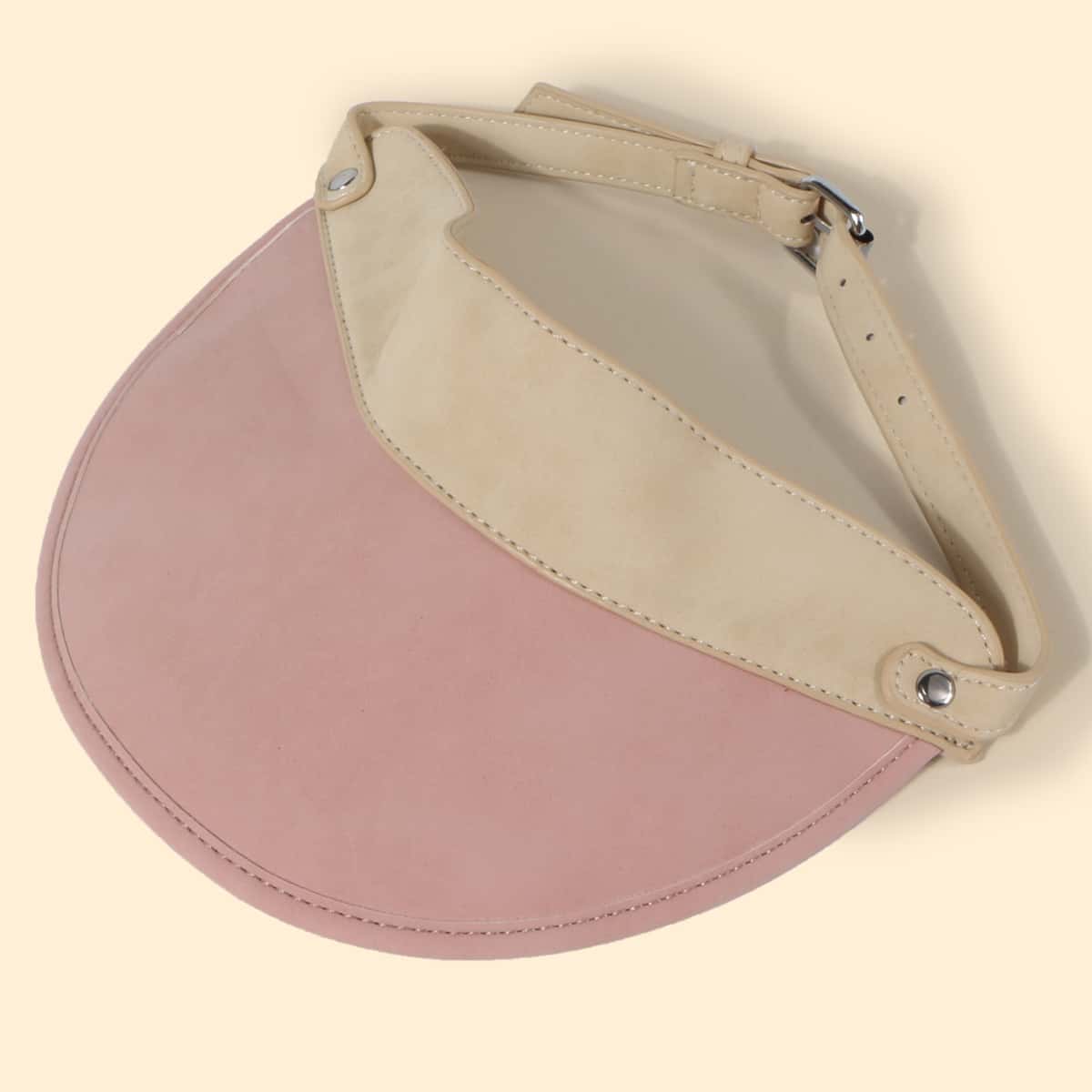 

Buckle Visor Hat, Pink