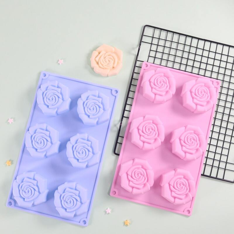 

1pc Random Rose Design Cake Mold, Multicolor